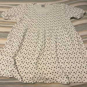 Serra Lightspun Polka Dot Top Size XL 100%Cotton
